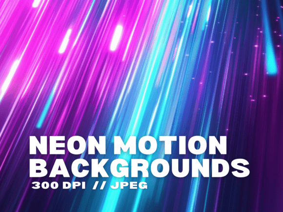 10 Neon Motion Backgrounds: A Design Asset for High-Energy Visuals