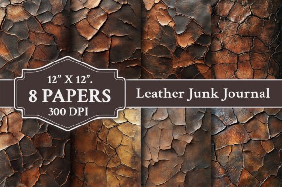 Brown Leather Tufted Texture Backgrounds: Instant Digital Paper Pack