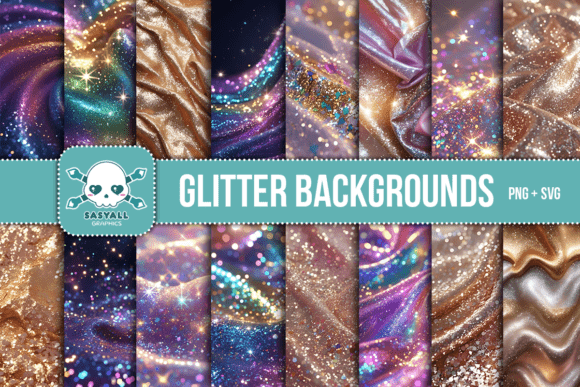 Sparkle and Shine: Unleashing Creative Potential with Glitter Backgrounds