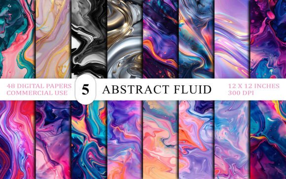 Unleash Creativity: The Power of Vivid Marble Swirl Abstract Backgrounds