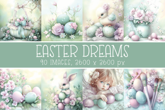 Unlock Spring Creativity with Pastel Easter Digital Paper Backgrounds