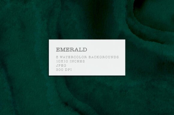 Unlocking Elegance: The Power of Emerald Green Watercolor Backgrounds