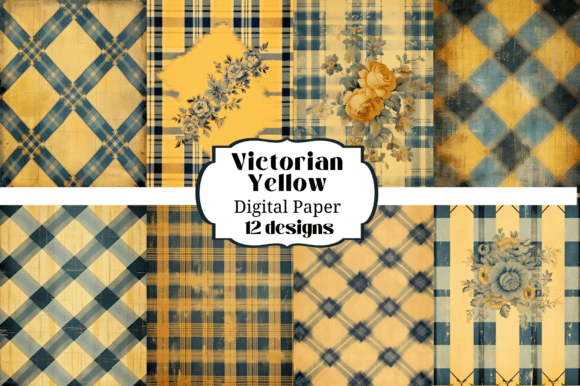 Victorian Yellow Blue Backgrounds: A Designer's Guide