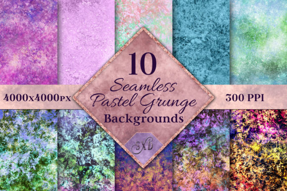 Why Seamless Pastel Grunge Backgrounds Elevate Modern Design